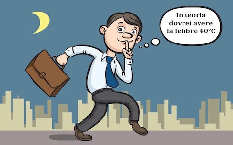 LAVORATORE IN MALATTIA: Può aiutare il figlio presso il suo esercizio commerciale