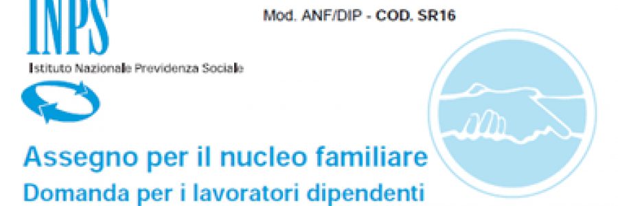 ASSEGNI PER IL NUCLEO FAMILIARE