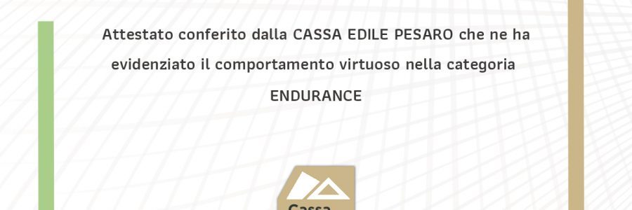 Soddisfazione per il riconoscimento ricevuto
